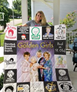 Buy The Golden Girl Quilt Blanket & Quilt Bedding Set For Fans Ver 17