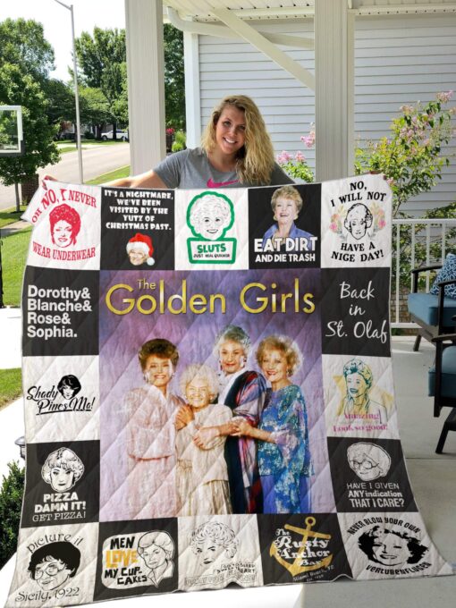 Buy The Golden Girl Quilt Blanket & Quilt Bedding Set For Fans Ver 17