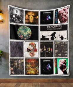 Buy The Horrors Album Covers Quilt Blanket & Quilt Bedding Set