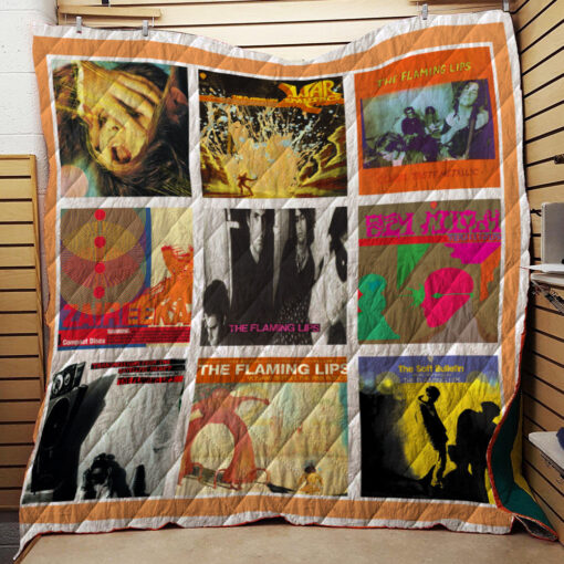 Buy The Flaming Lips Album Quilt Blanket & Quilt Bedding Set Great Customized Blanket Gifts For Birthday Christmas Thanksgiving