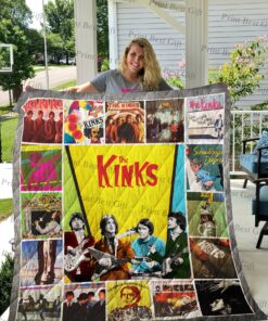 Buy The Kinks Albums Cover Poster Quilt Blanket & Quilt Bedding Set