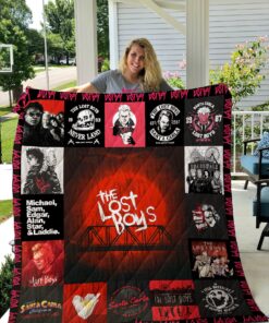 Buy The Lost Boys Poster Quilt Blanket & Quilt Bedding Set