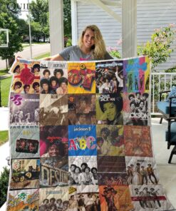 Buy The Jackson 5 Albums Quilt Blanket & Quilt Bedding Set For Fans Ver 25