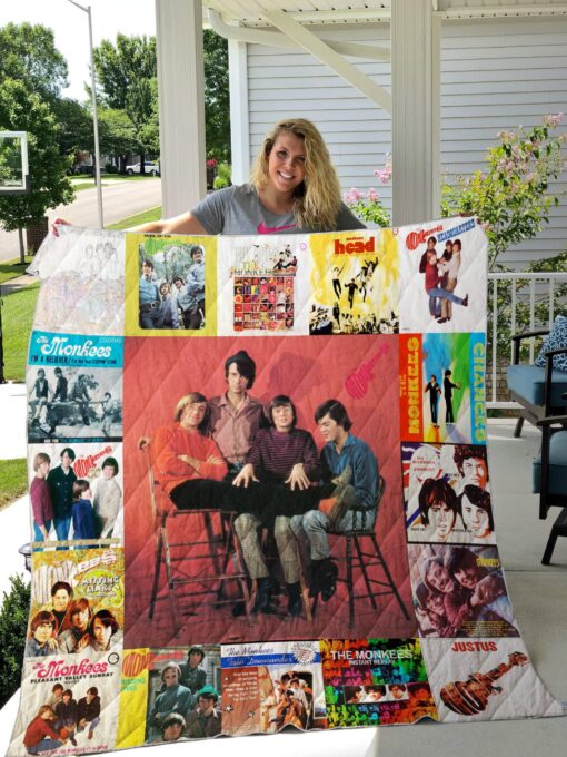 Buy The Monkees Quilt Blanket & Quilt Bedding Set For Fans Ver 17