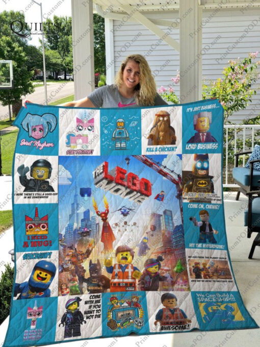 Buy The Lego Movie Quilt Blanket & Quilt Bedding Set