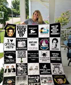 Buy The It Crowd T-Shirt Quilt Blanket & Quilt Bedding Set 01