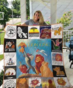 Buy The Lion King T-Shirt Quilt Blanket & Quilt Bedding Set