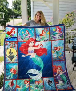 Buy The Little Mermaid Ariel Quilt Blanket & Quilt Bedding Set Great Customized Blanket Gifts For Birthday Christmas Thanksgiving