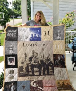 Buy The Lumineers Albums Quilt Blanket & Quilt Bedding Set For Fans Ver 17