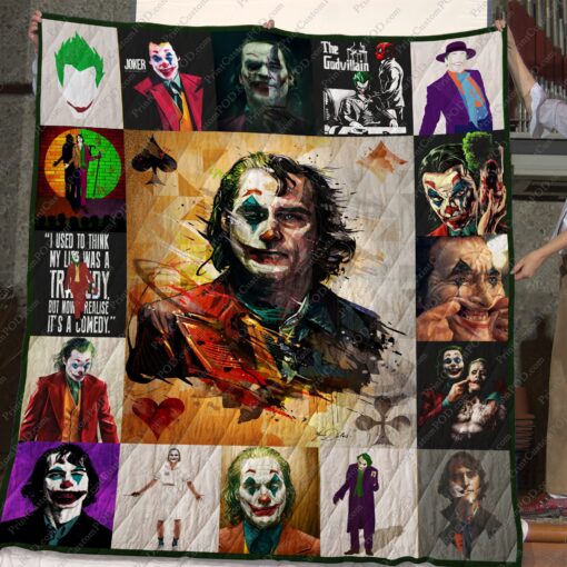 Buy The Joker Quilt Blanket & Quilt Bedding Set  Ver.17