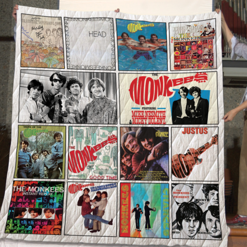 Buy The Monkees Albums Quilt Blanket & Quilt Bedding Set 01