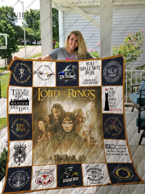 Buy The Lord Of The Rings Quilt Blanket & Quilt Bedding Set Ver17