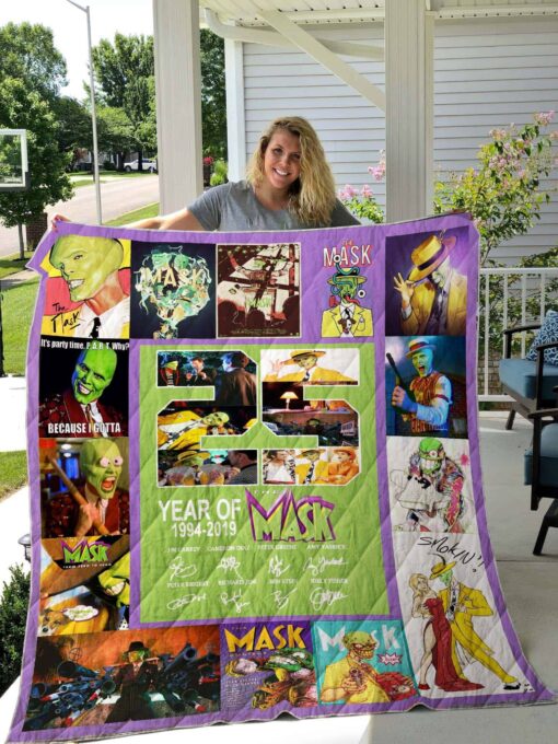 Buy The Mask 1994 Quilt Blanket & Quilt Bedding Set