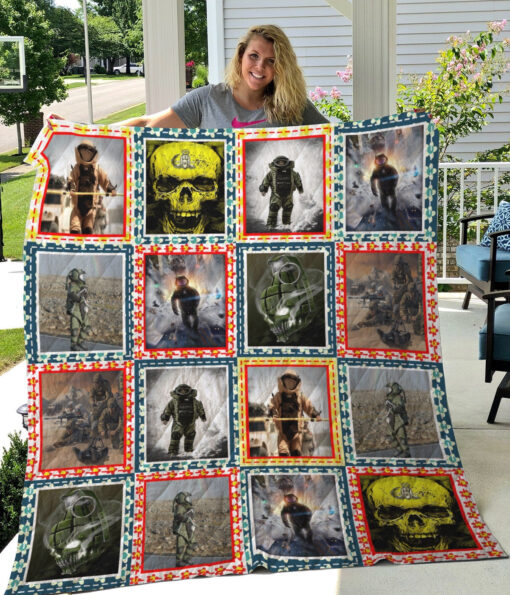 Buy The Life Explosive Ordnance Disposal Quilt Blanket & Quilt Bedding Set Great Customized Blanket Gifts For Birthday Christmas Thanksgiving