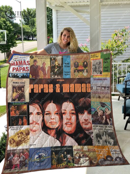 Buy The Mamas &Amp;Amp; The Papas Albums Quilt Blanket & Quilt Bedding Set For Fans Ver 17