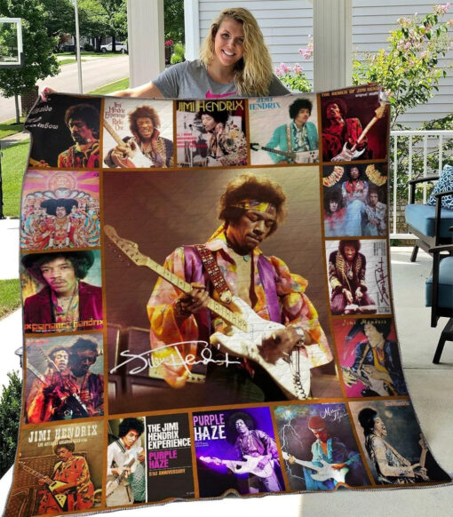 Buy The Jimi Hendrix Quilt Blanket & Quilt Bedding Set