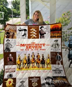 Buy The Magnificent Seven T-Shirt Quilt Blanket & Quilt Bedding Set