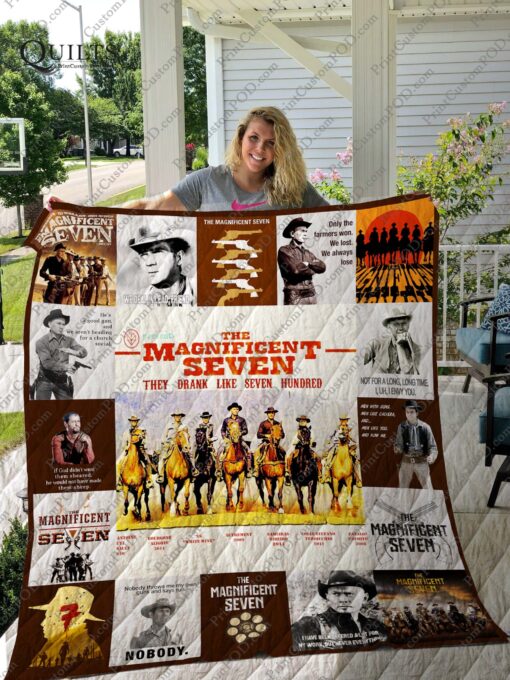 Buy The Magnificent Seven T-Shirt Quilt Blanket & Quilt Bedding Set