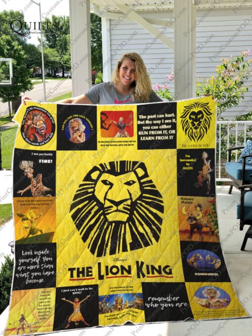 Buy The Lion King Quilt Blanket & Quilt Bedding Set For Fans