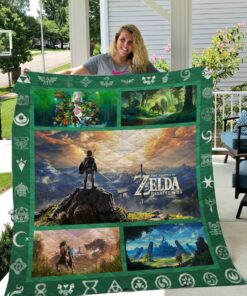 Buy The Legend Of Zelda Quilt Blanket & Quilt Bedding Set - Meteew