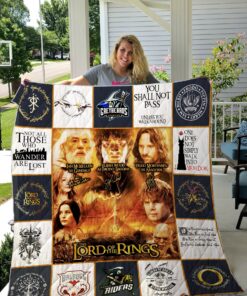 Buy The Lord Of The Rings Quilt Blanket & Quilt Bedding Set For Fans Ver 17-2