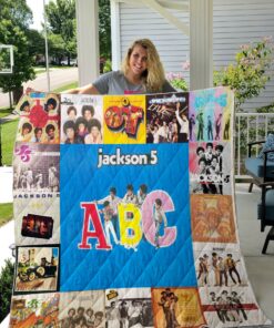 Buy The Jackson 5 Albums Quilt Blanket & Quilt Bedding Set For Fans Ver 17