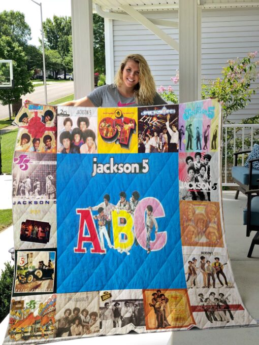 Buy The Jackson 5 Albums Quilt Blanket & Quilt Bedding Set For Fans Ver 17