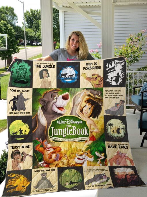 Buy The Jungle Book Quilt Blanket & Quilt Bedding Set For Fans Ver17