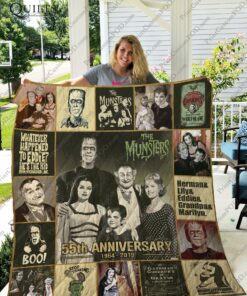 Buy The Munsters Quilt Blanket & Quilt Bedding Set Ver 2