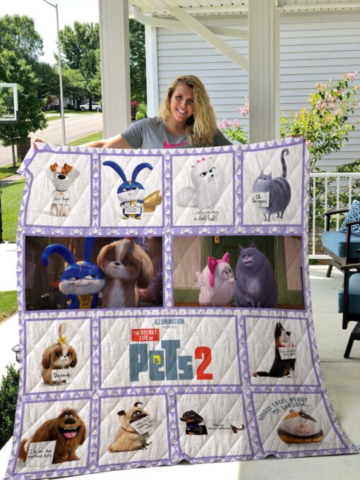 Buy The Secret Life Of Pets 2 Quilt Blanket & Quilt Bedding Set For Fans