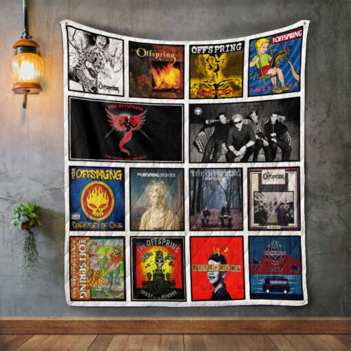 Buy The Offspring Album Covers Quilt Blanket & Quilt Bedding Set