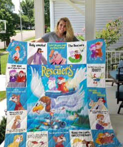 Buy The Rescuers Quilt Blanket & Quilt Bedding Set For Fans Ver 17