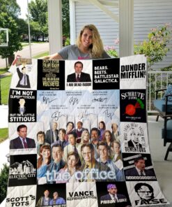 Buy The Office Quilt Blanket & Quilt Bedding Set For Fans Ver 17-3