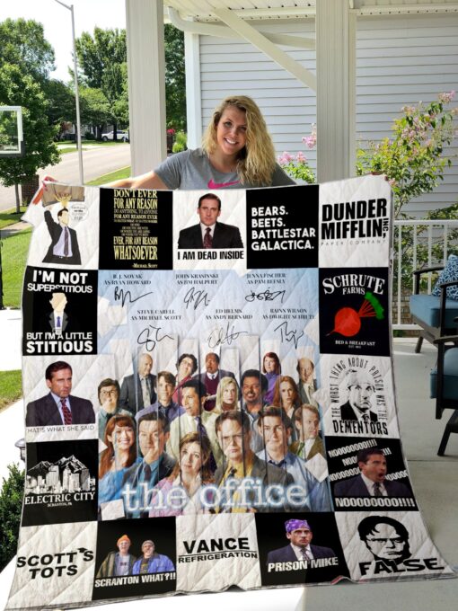 Buy The Office Quilt Blanket & Quilt Bedding Set For Fans Ver 17-3