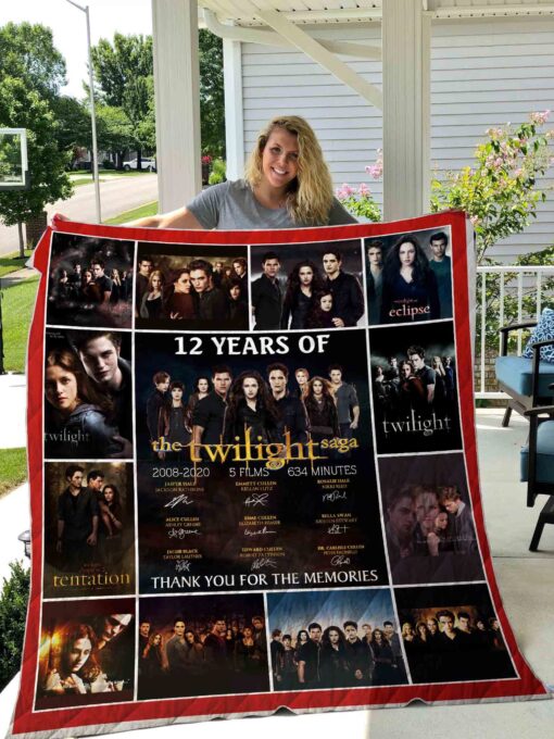 Buy The Twilight Saga Quilt Blanket & Quilt Bedding Set - Meteew