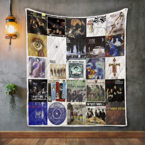 Buy The Pretty Things Album Covers Quilt Blanket & Quilt Bedding Set