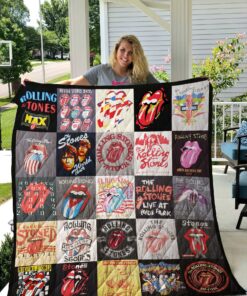 Buy The Rolling Stone Tour Shirt Quilt Blanket & Quilt Bedding Set