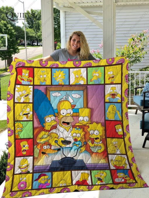 Buy The Simpsons All Season Plus Size Quilt Blanket & Quilt Bedding Set Ver 2