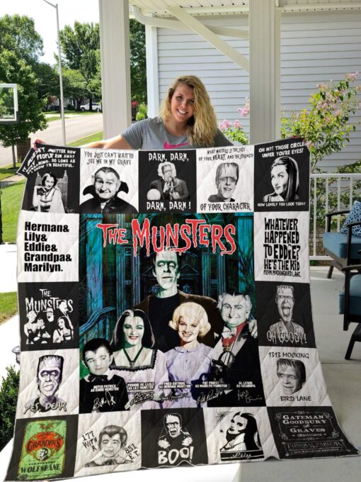 Buy The Munsters Quilt Blanket & Quilt Bedding Set For Fans Ver 17-3