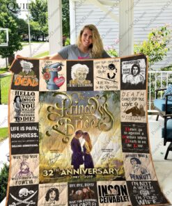 Buy The Princess Bride 32Th Anniversary Quilt Blanket & Quilt Bedding Set For Fans Ver 17