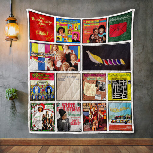 Buy The Partridge Family Album Covers Quilt Blanket & Quilt Bedding Set