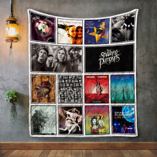 Buy The Smashing Pumpkins Album Covers Quilt Blanket & Quilt Bedding Set