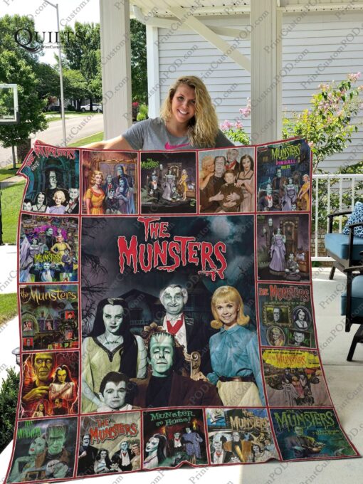 Buy The Munsters Quilt Blanket & Quilt Bedding Set For Fans Ver 17