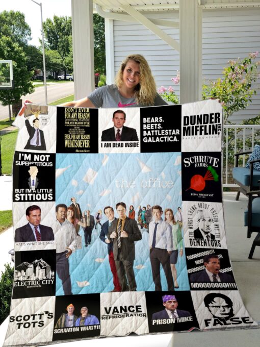 Buy The Office Quilt Blanket & Quilt Bedding Set For Fans Ver 17-2