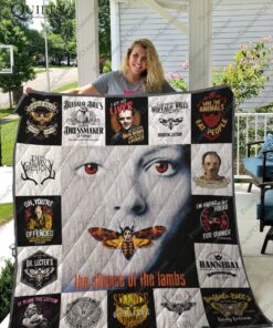 Buy The Silence Of The Lambs T-Shirt Quilt Blanket & Quilt Bedding Set