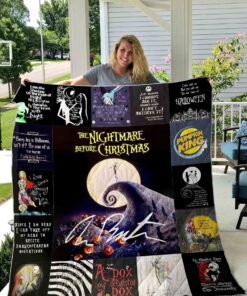 Buy The Nightmare Before Christmas Quilt Blanket & Quilt Bedding Set 01 - Meteew