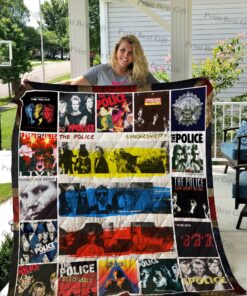 Buy The Police Albums Cover Poster Quilt Blanket & Quilt Bedding Set Ver 2