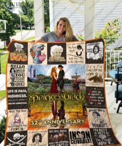 Buy The Princess Bride Movie 32Th Anniversary Quilt Blanket & Quilt Bedding Set For Fans Ver 17