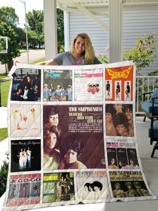 Buy The Supremes Albums Quilt Blanket & Quilt Bedding Set Ver 13