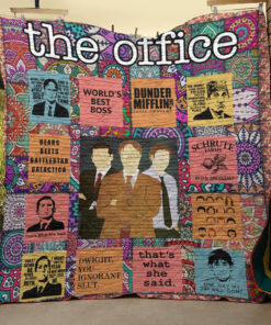 Buy The Office Tv Series The Best Quotes Quilt Blanket & Quilt Bedding Set